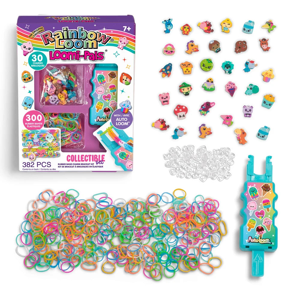 Rainbow Loom Loomi Pals Bracelet Kit 382pcs - William Valentine