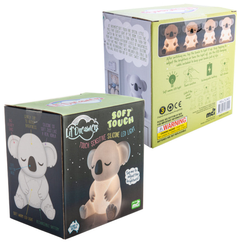Soft Touch LED Lamp Koala Lil Dreamers - MDI Aus
