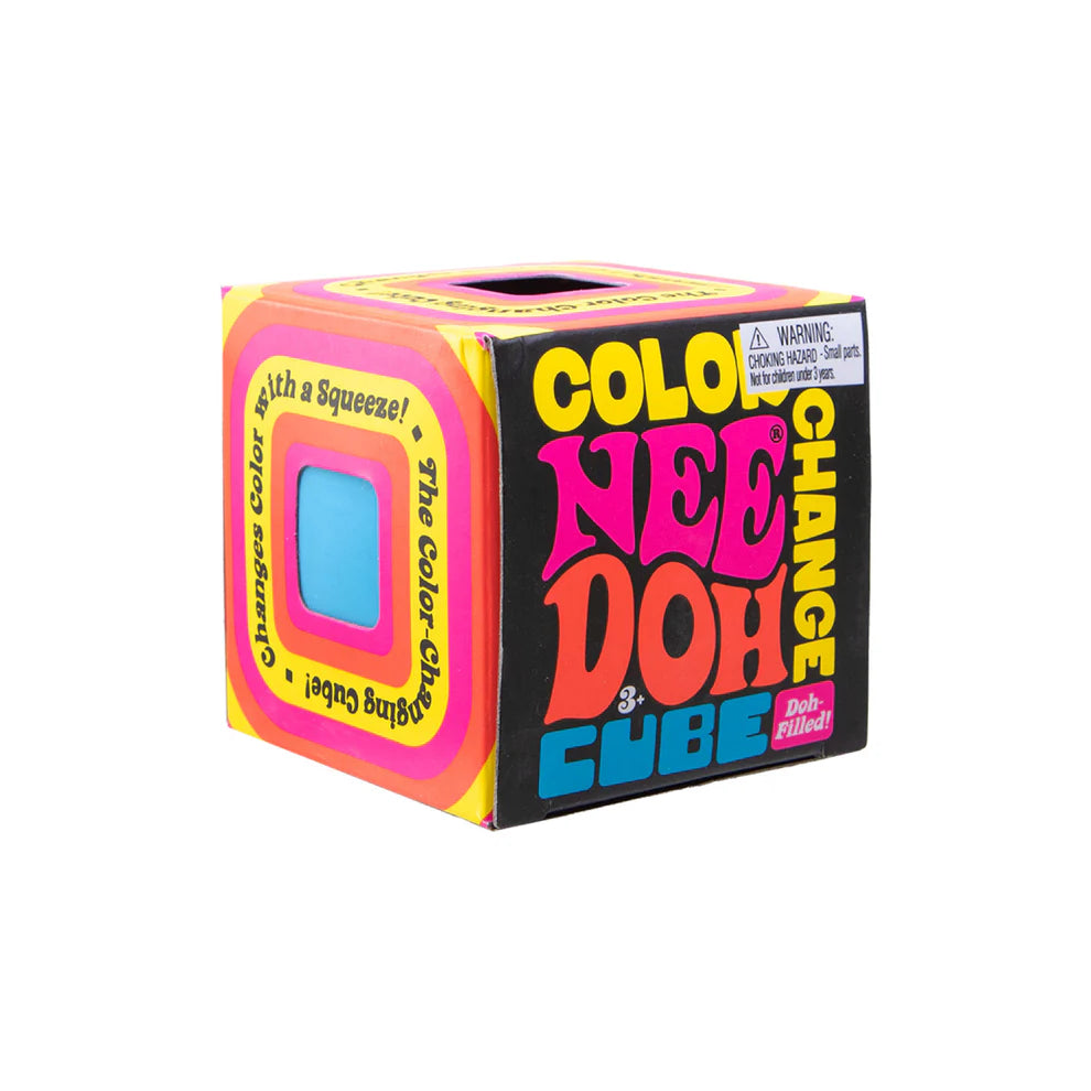Colour Changing Cube Nee Doh Schylling - William Valentine