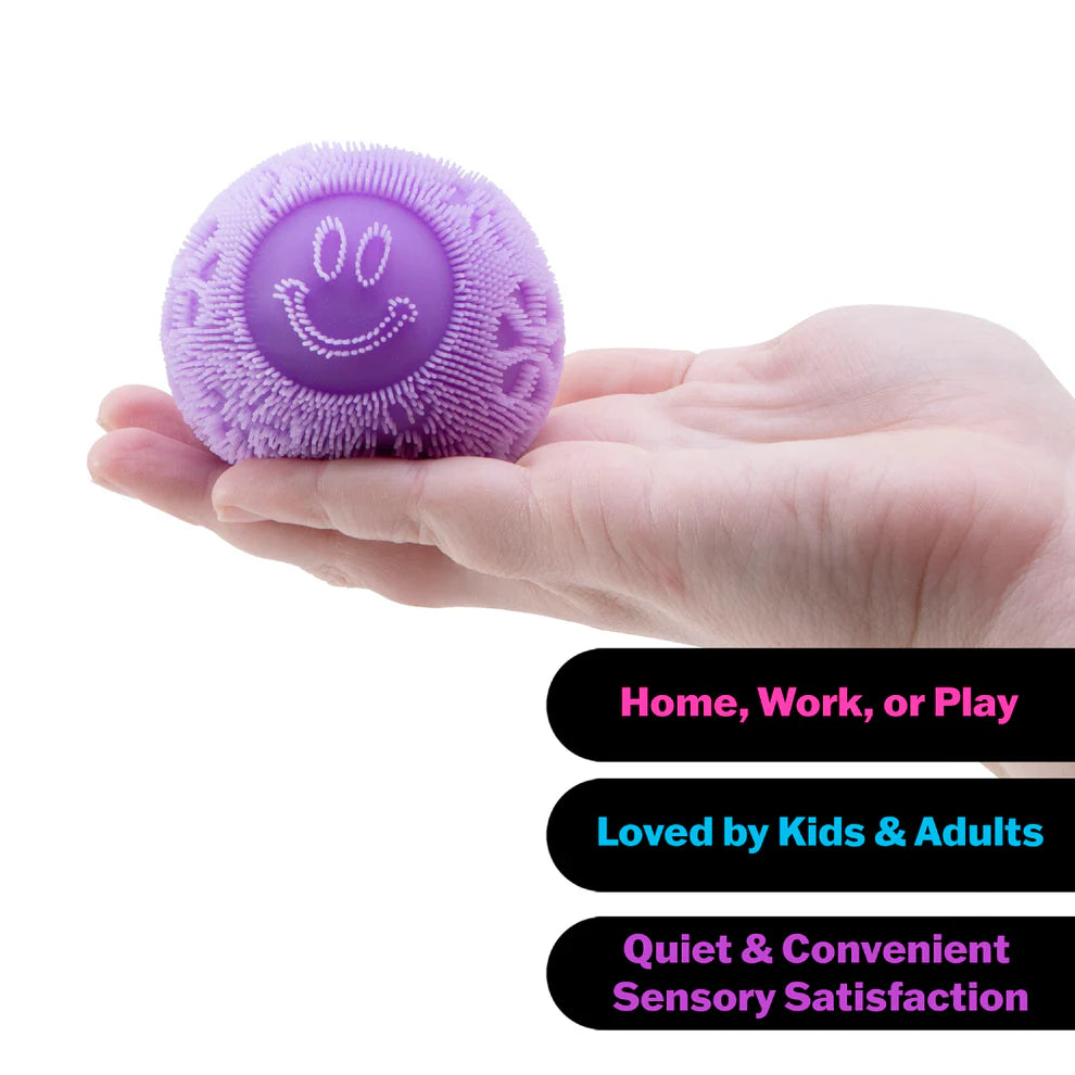 Fuzz Ball Flower Power Nee Doh - Schylling