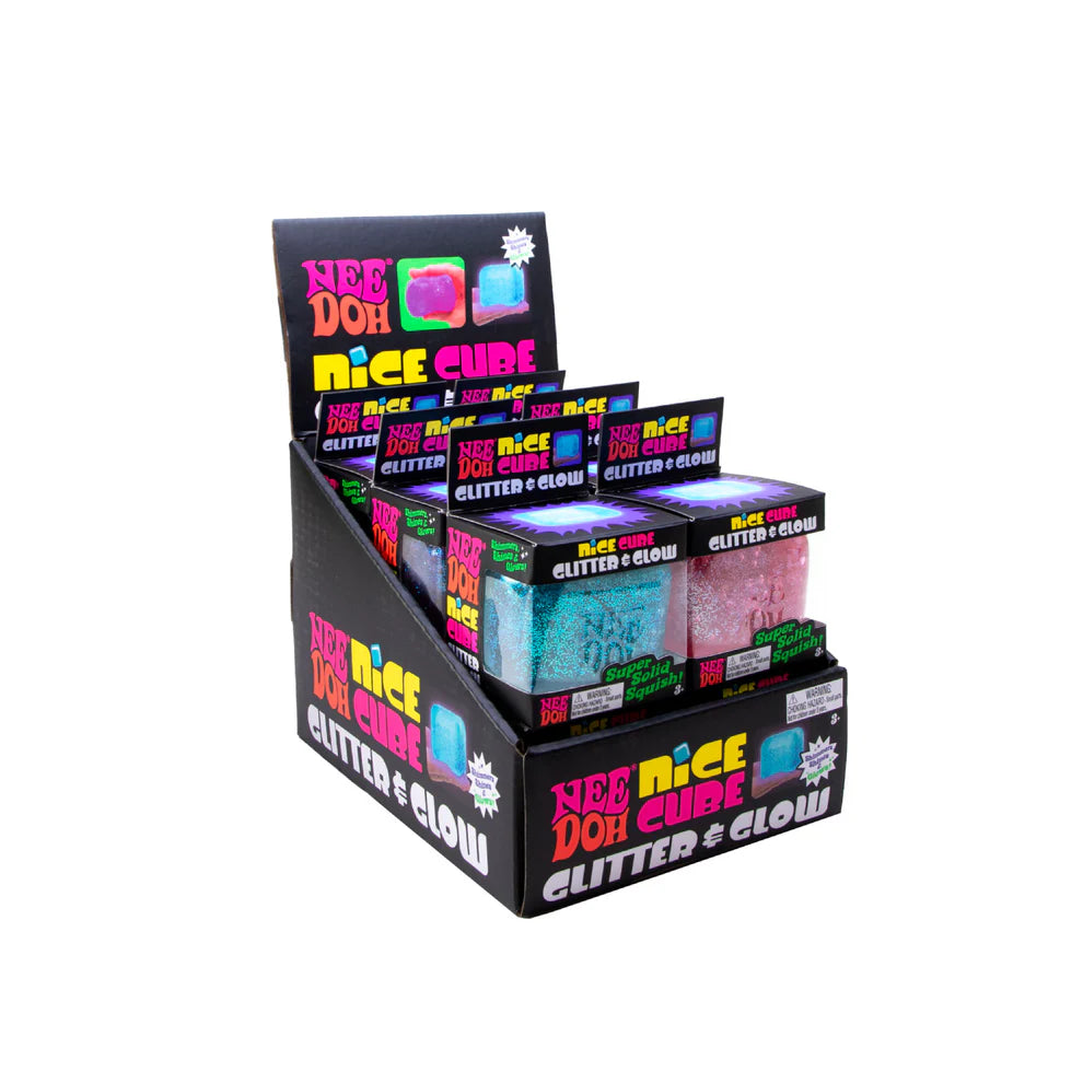 Nice Cube Glitter & Glow Schylling - Nee-Doh