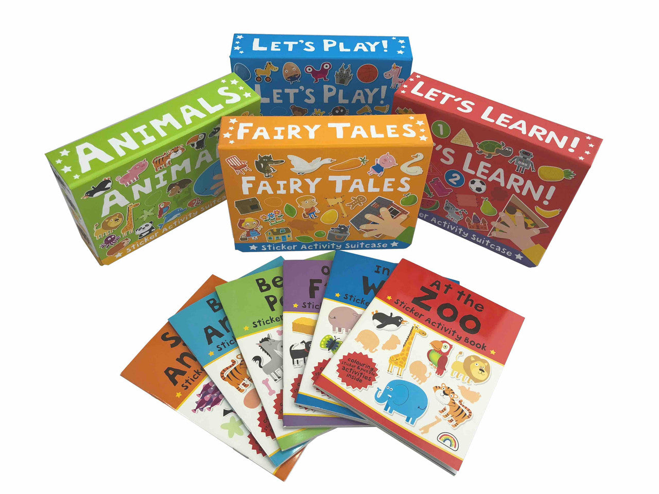 Sticker Activity Suitcase Fairy Tails - Really Decent Books
