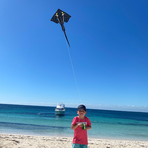 Single line Kite Stingray - High as a Kite