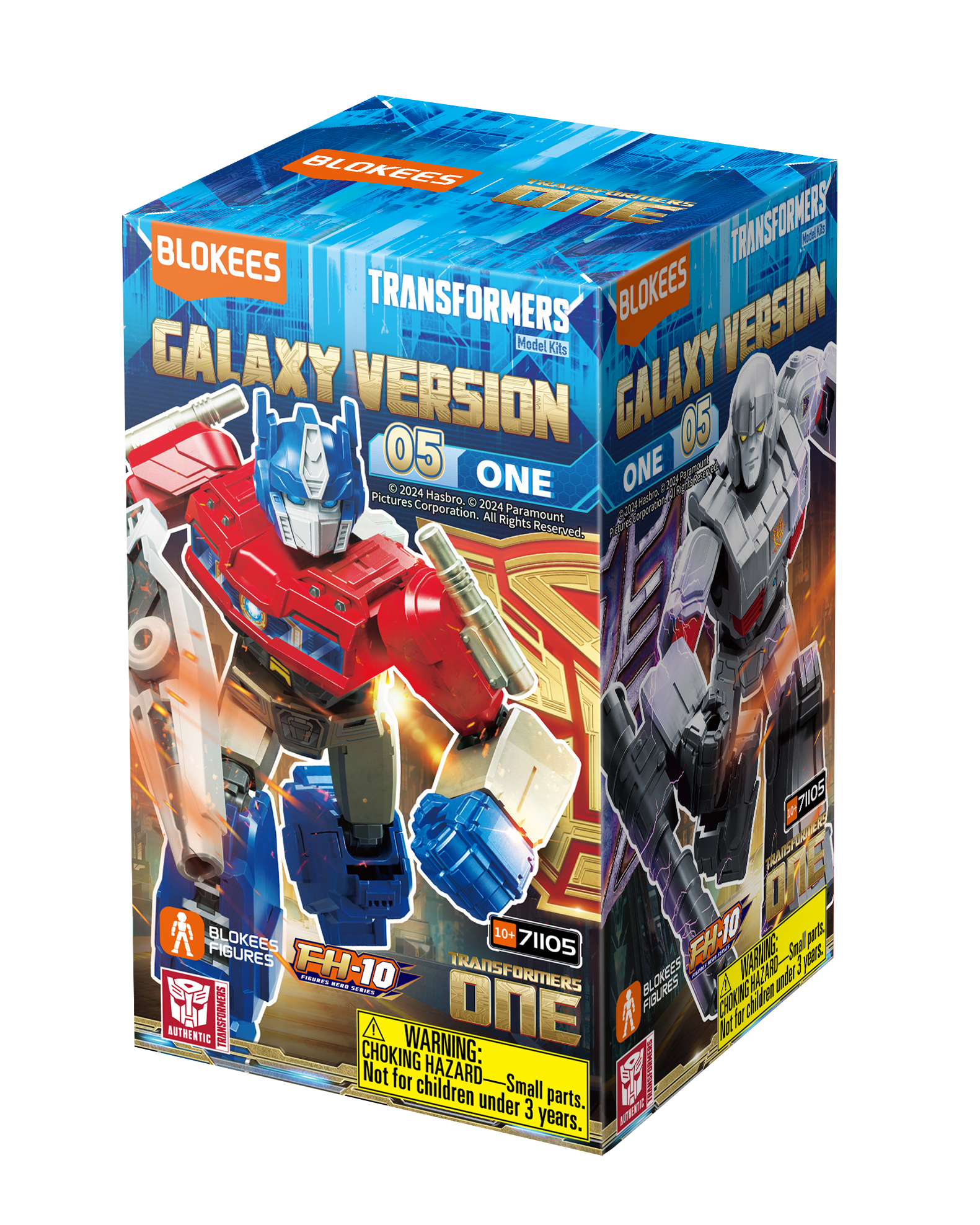 Transformers Galaxy Version 05 One Blokees