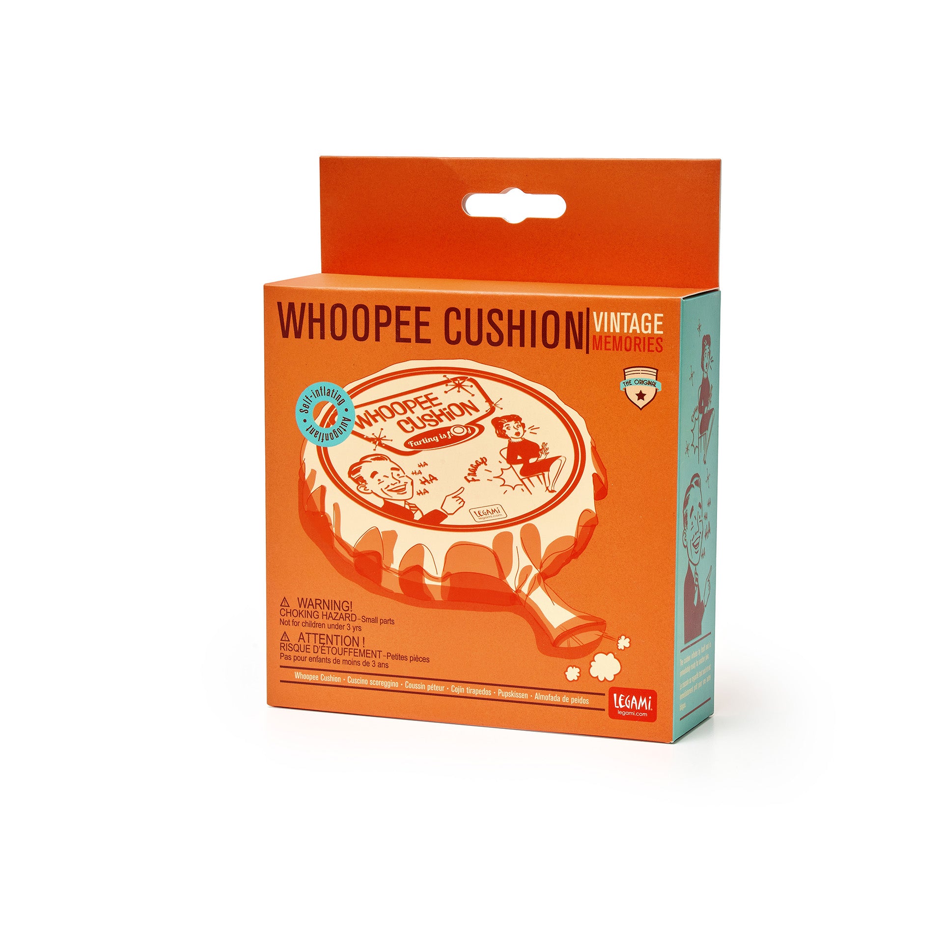 Self Inflating Whoopee Cushion Legami - Paperie