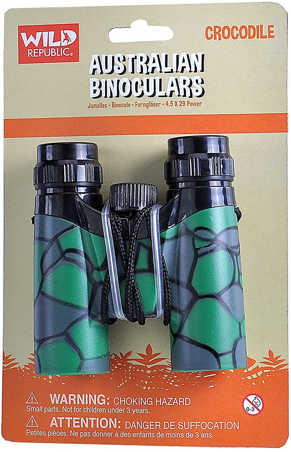 Wild Republic Beastly Binoculars – Crocodile