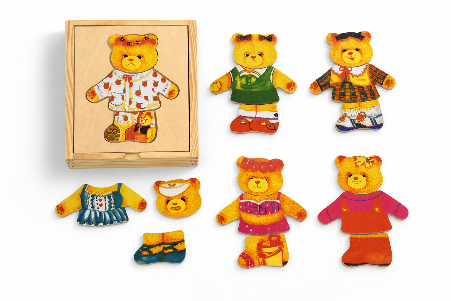 Dressing Bear Girl - Eleganter