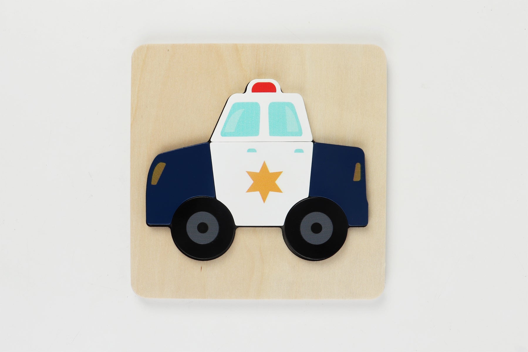 Police Car Chunky Puzzle - Kaper Kidz