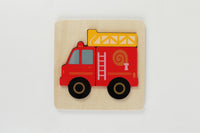 Fire Engine Chunky Puzzle - Kaper Kidz