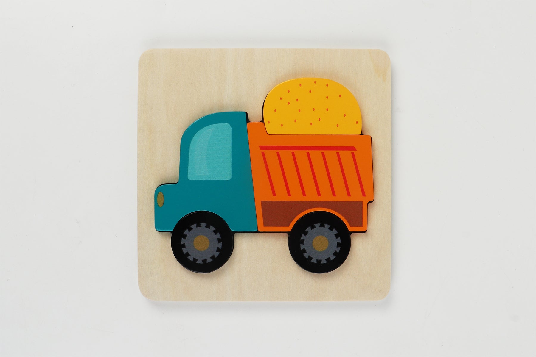 Dump Truck Chunky Puzzle - Kaper Kidz