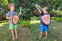 Sword & Shield Dragon & Lion design - Eleganter