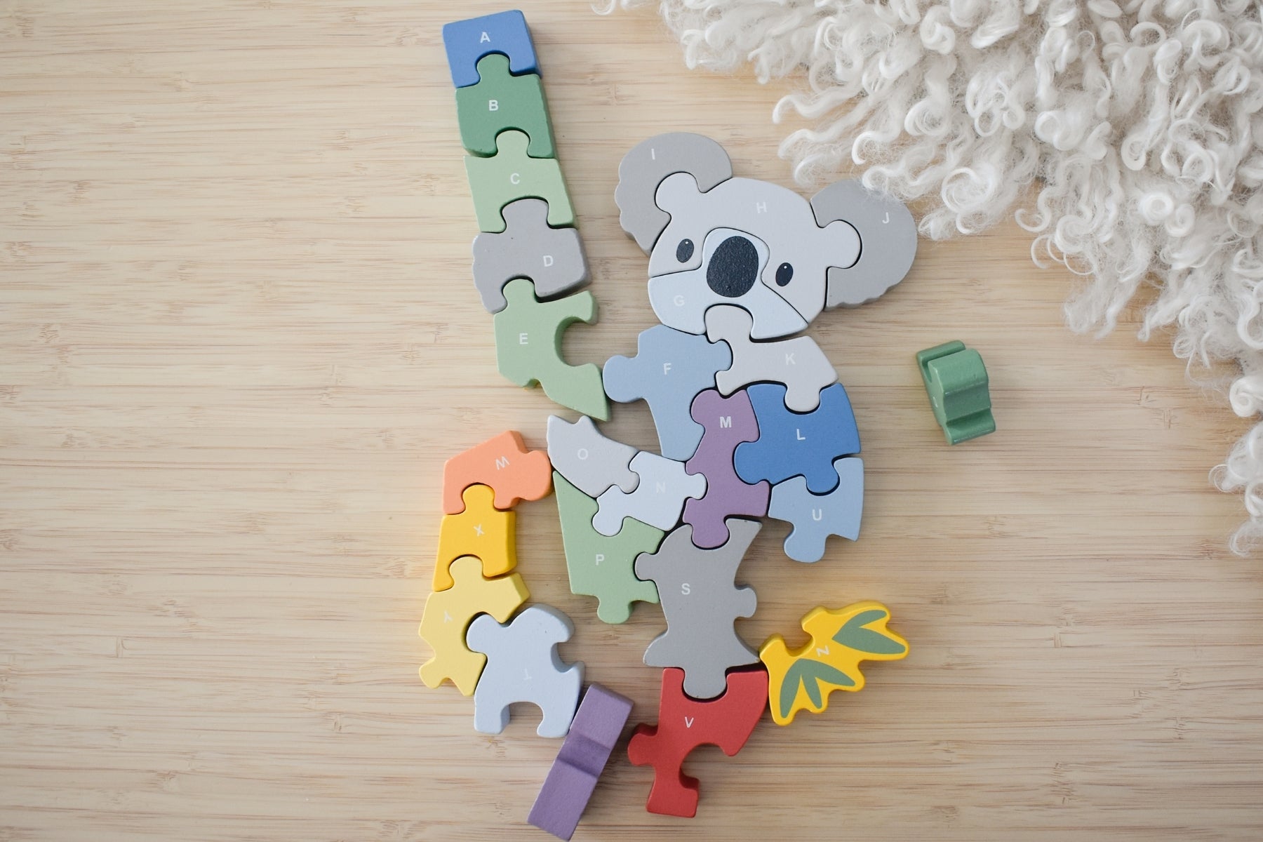Koala A to Z Chunky Puzzle - Eleganter