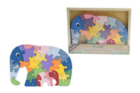 Elephant A-Z Chunky Jigsaw Puzzle - Kaper Kidz