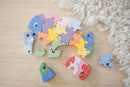 Elephant A-Z Chunky Jigsaw Puzzle - Kaper Kidz