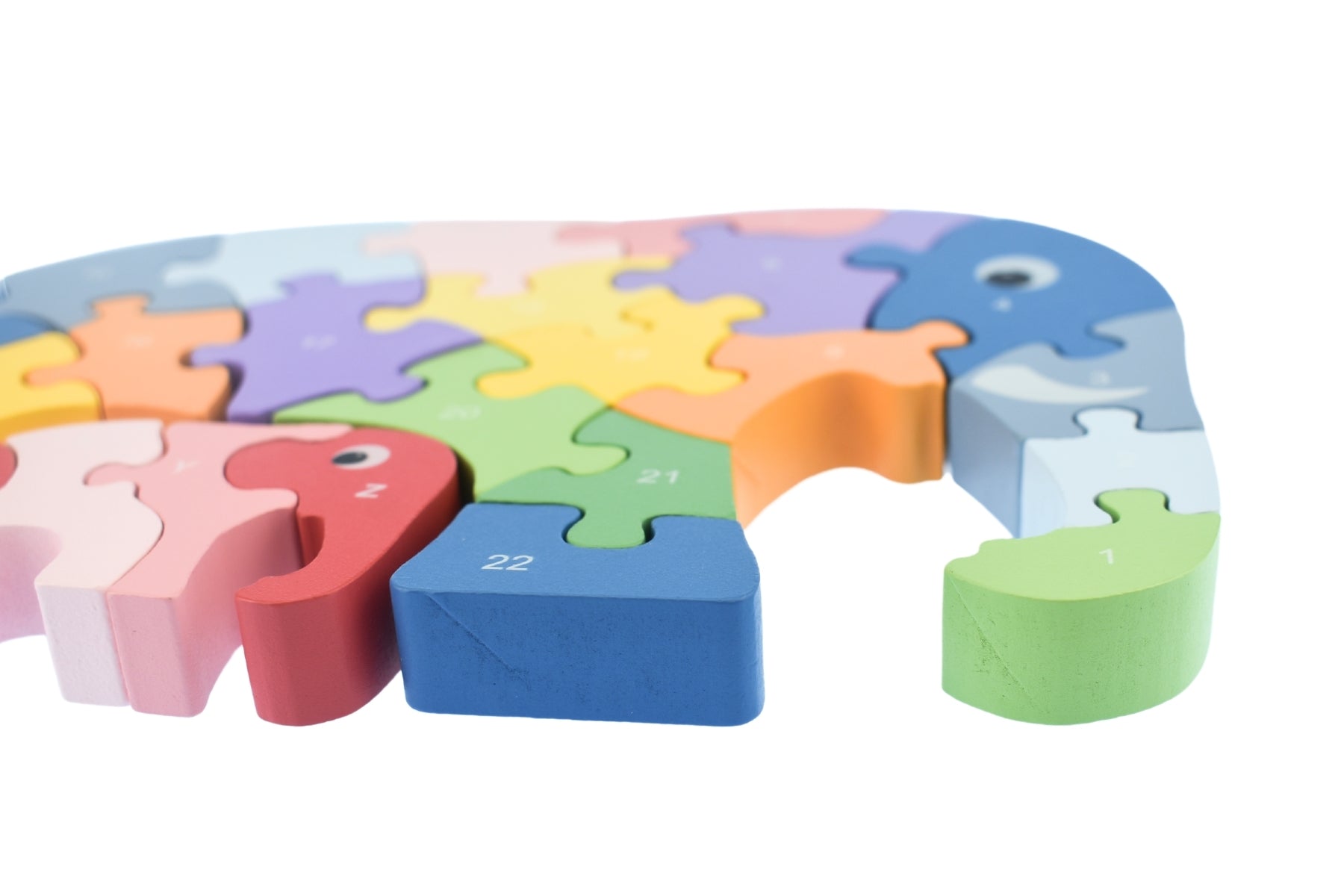 Elephant A-Z Chunky Jigsaw Puzzle - Kaper Kidz