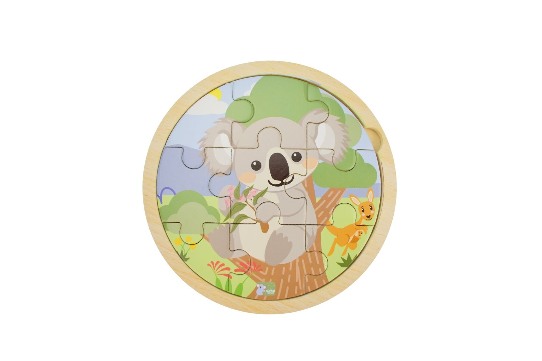Wooden 9pc Puzzle Koala