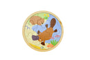 Wooden 9pc Puzzle Platapus