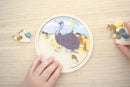 Wooden 9pc Puzzle Australian Animals Emu - Eleganter Aust.