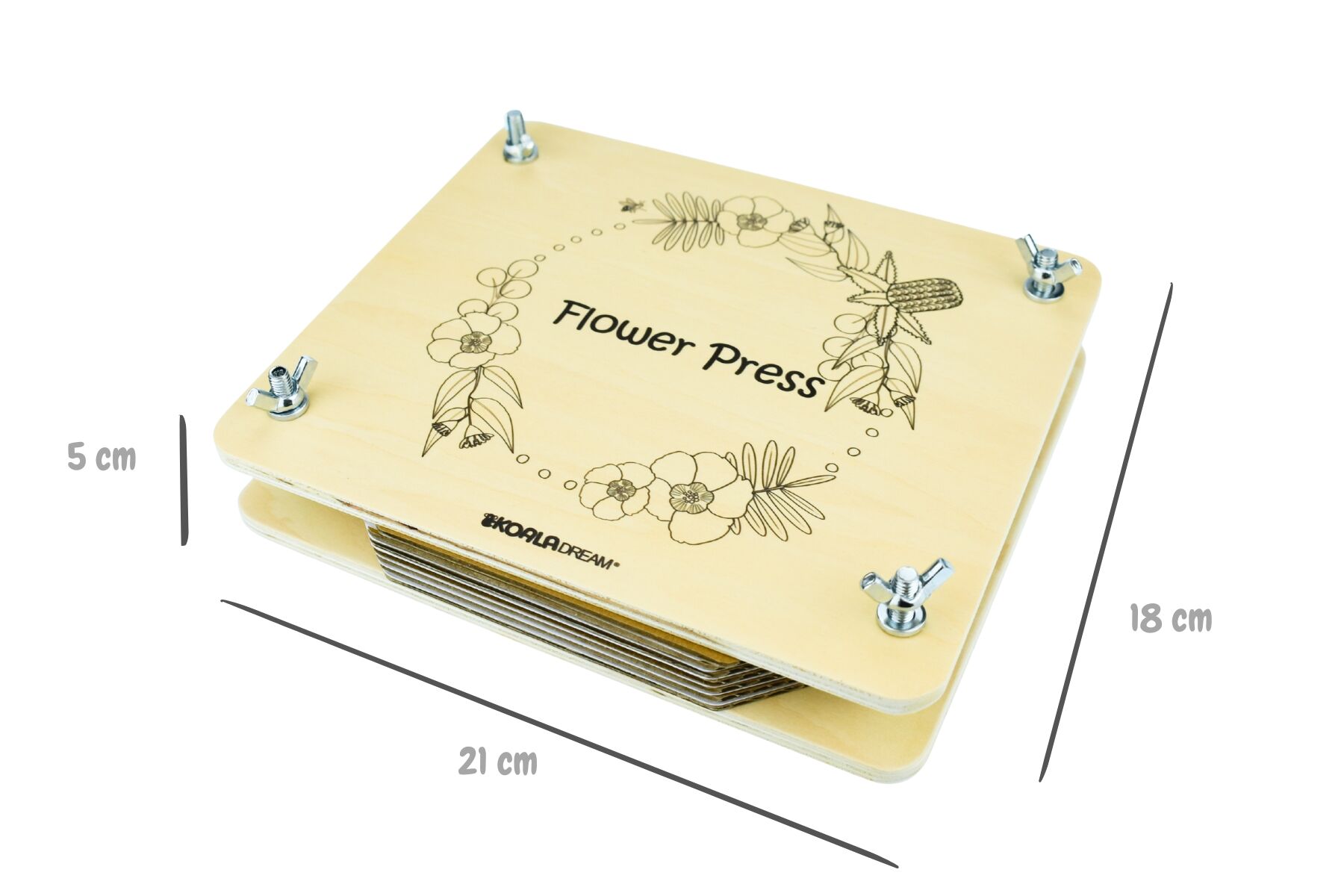 Flower Press Australian Flora - Koala Dream