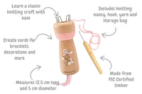 Australian Knitting Nancy Craft Kit - Eleganter