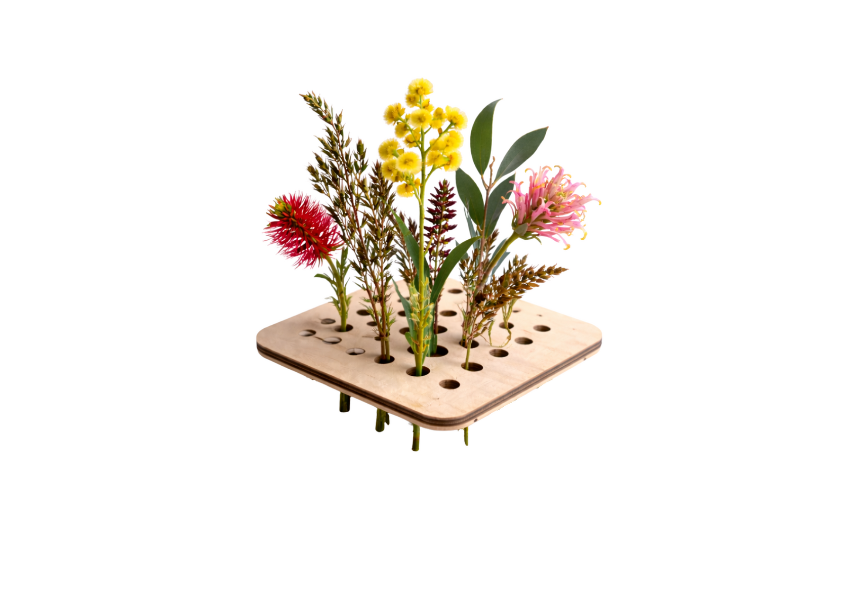 Nature Weaving Shapes Create w/ Flowers & Leaves - Eleganter