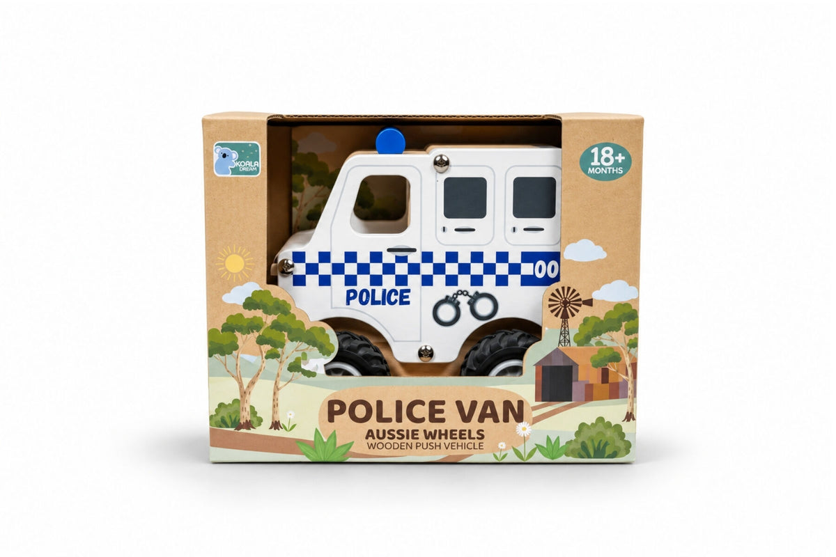 Aussie Wheels Police Van - Eleganter