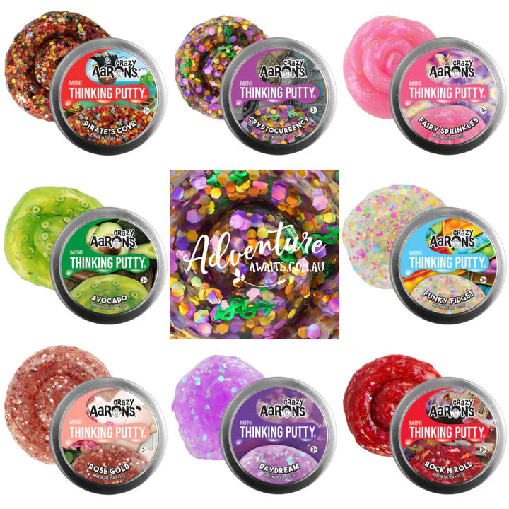 Mini Thinking Putty 2 inch tin - Assorted