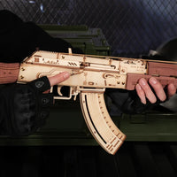 DIY Wooden AK-47 Assault Rifle ROKR - Games Wholesale