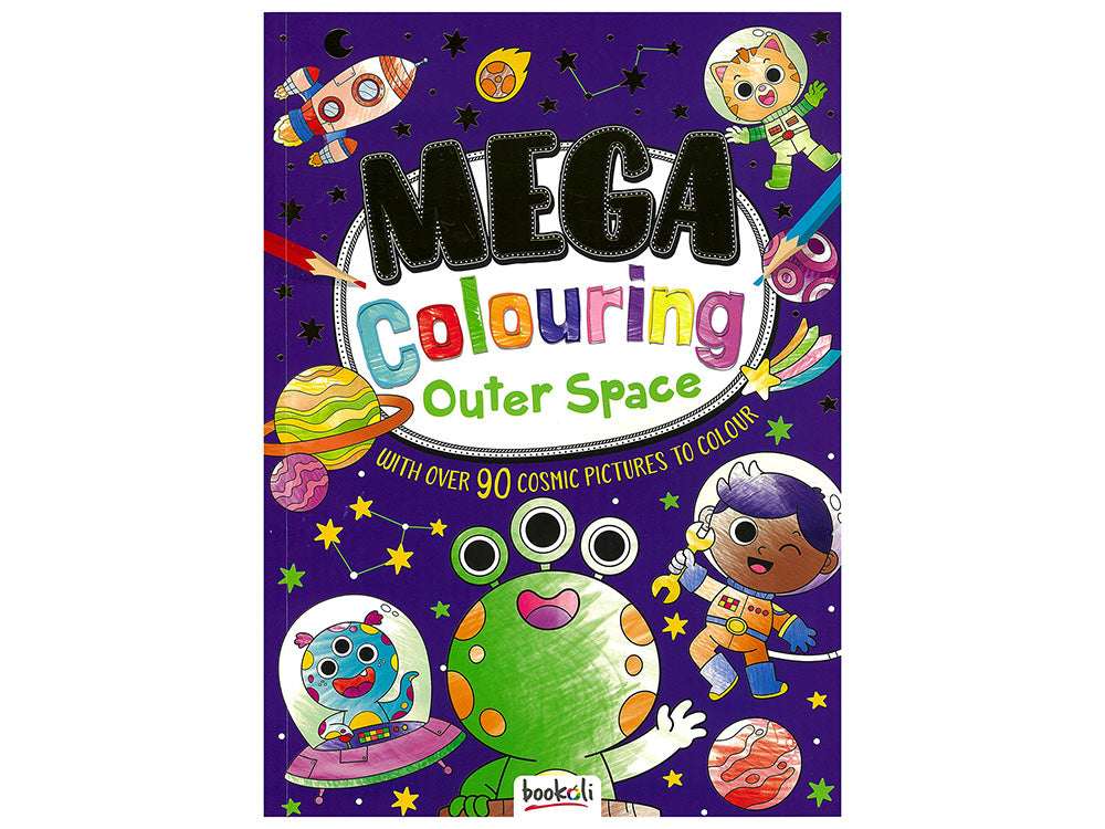 Mega Colouring Book Outer Space - Bookoli