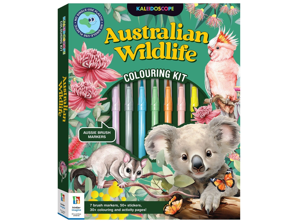 Australian Wildlife Colouring Kit - Kaleidoscope