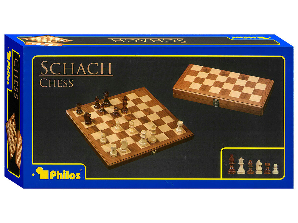 Chess Wooden Folding Board 30cm - Philos