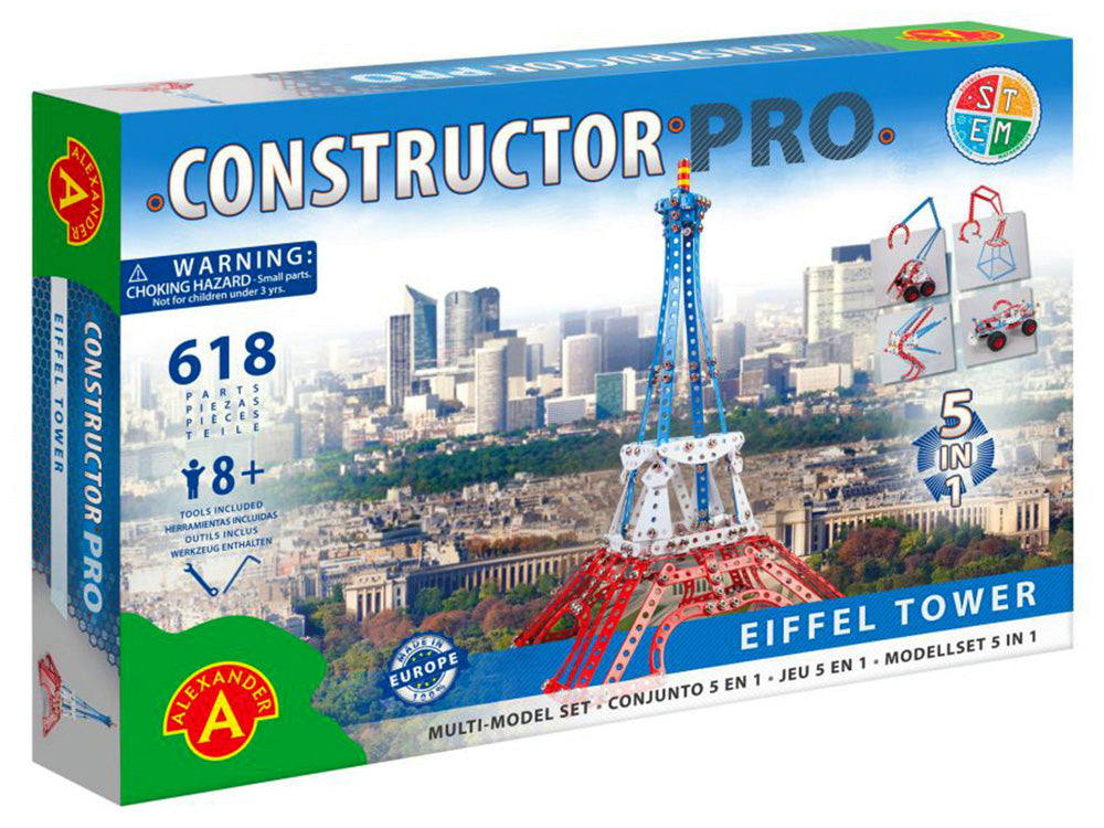 Constructor Pro Eiffel Tower 618pcs - Alexander