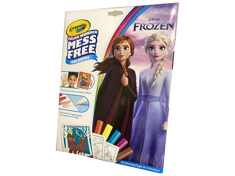 Colour Wonder MESS FREE Colouring Frozen - Crayola