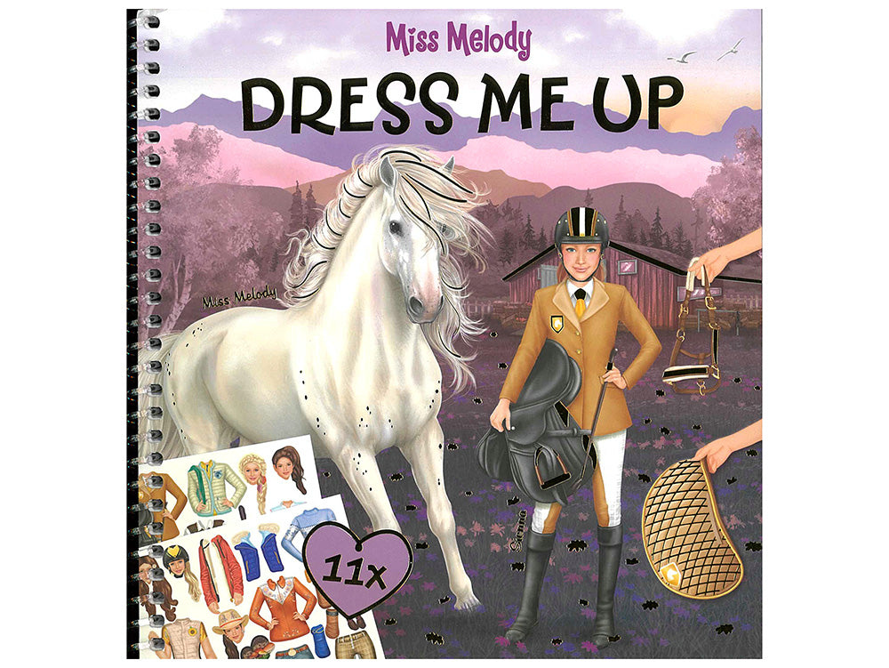 Dress Me Up Sticker Book Miss Melody - Depesche Germany