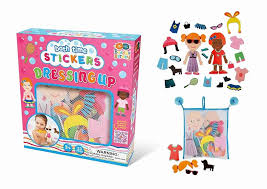 Dressing Up - Bath Time Stickers - Buddy & Barney