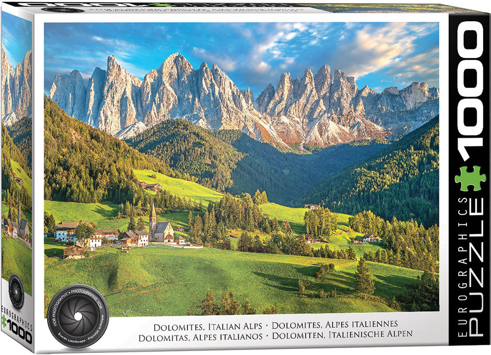 Dolomites Italian Alps 1000pcs Puzzle - Eurographics
