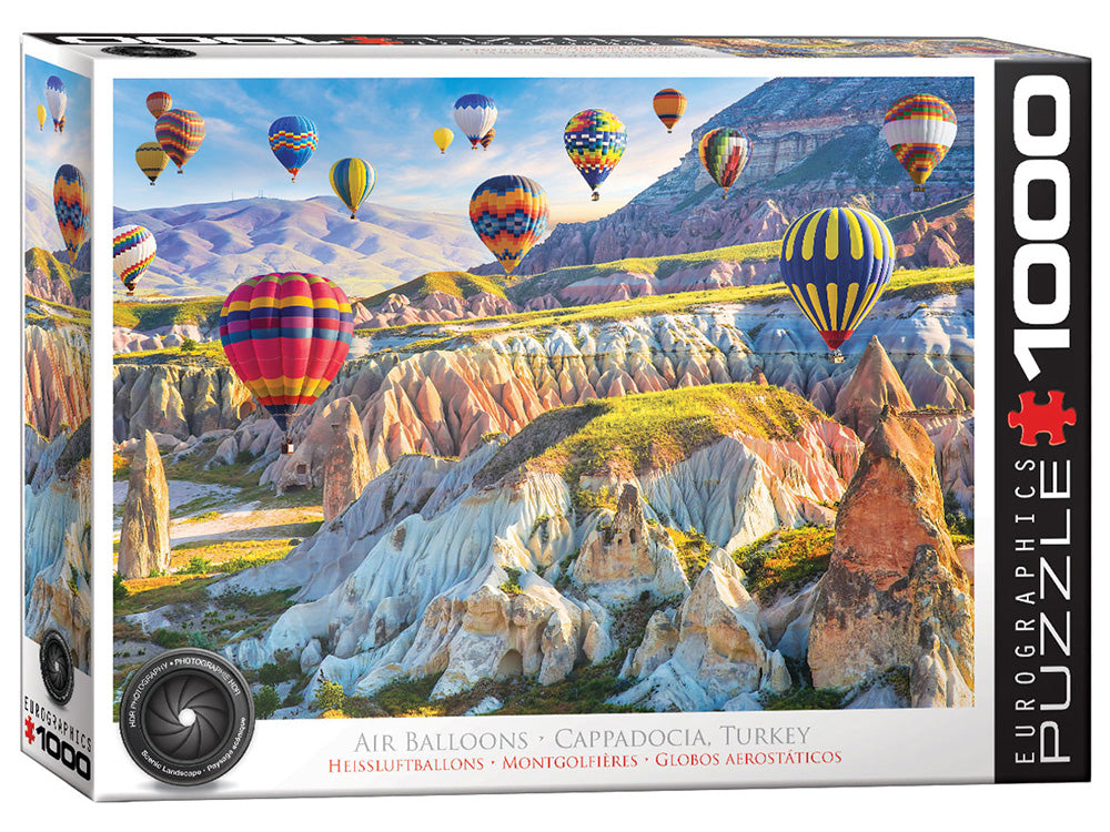 Air Balloons Cappadocia Turkey 1,000pc Puzzle - Eurographics