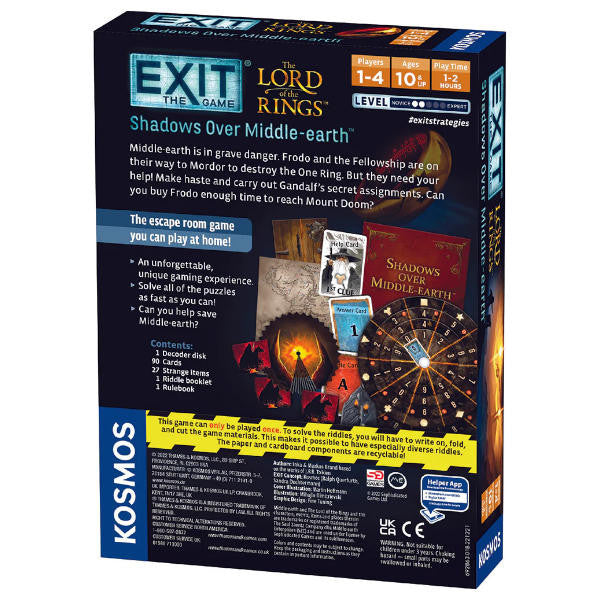 EXIT the game LORD of the RINGS - VR Distribution