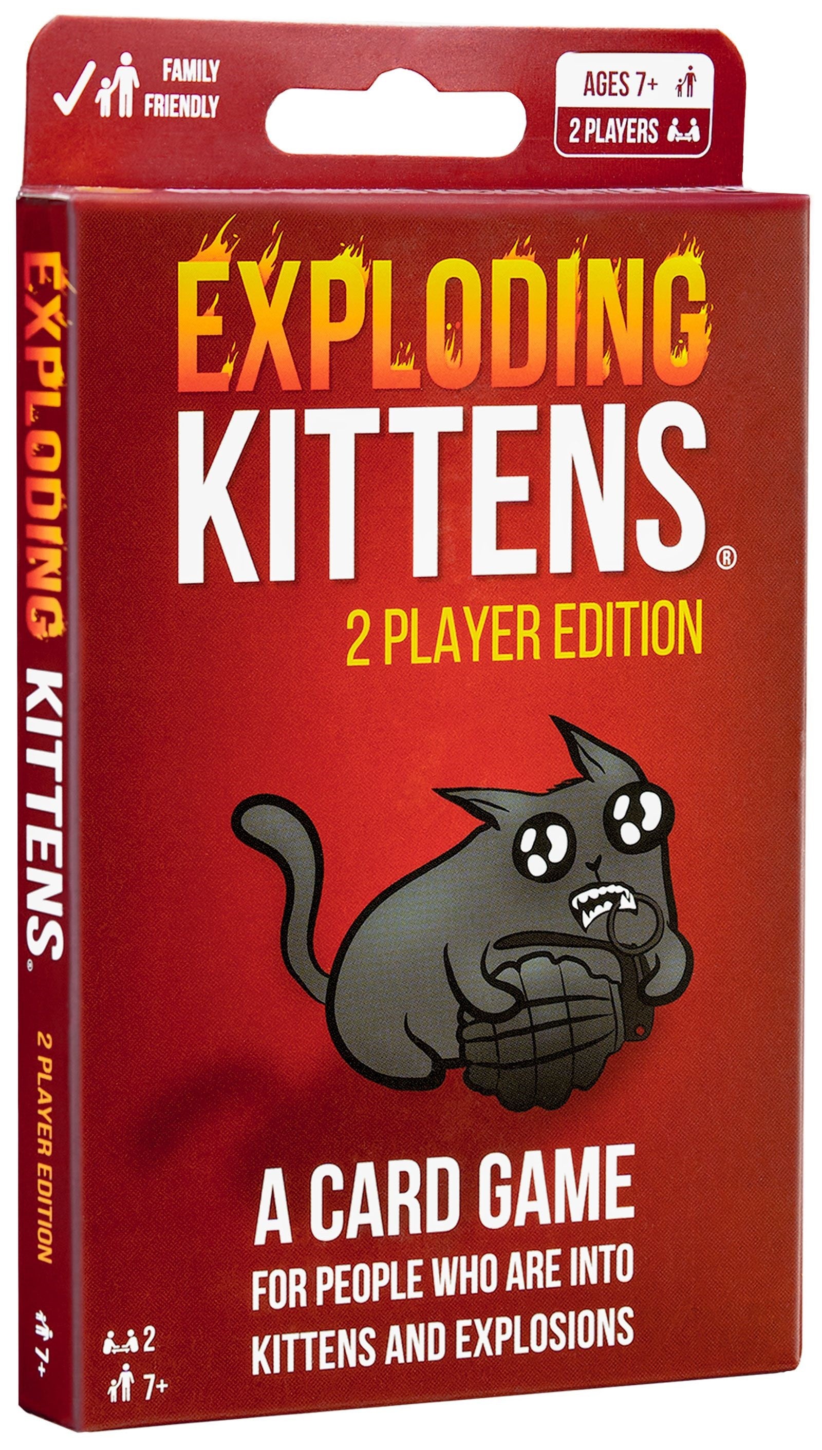 Exploding Kittens 2 Player Edition card game - Exploding Kittens