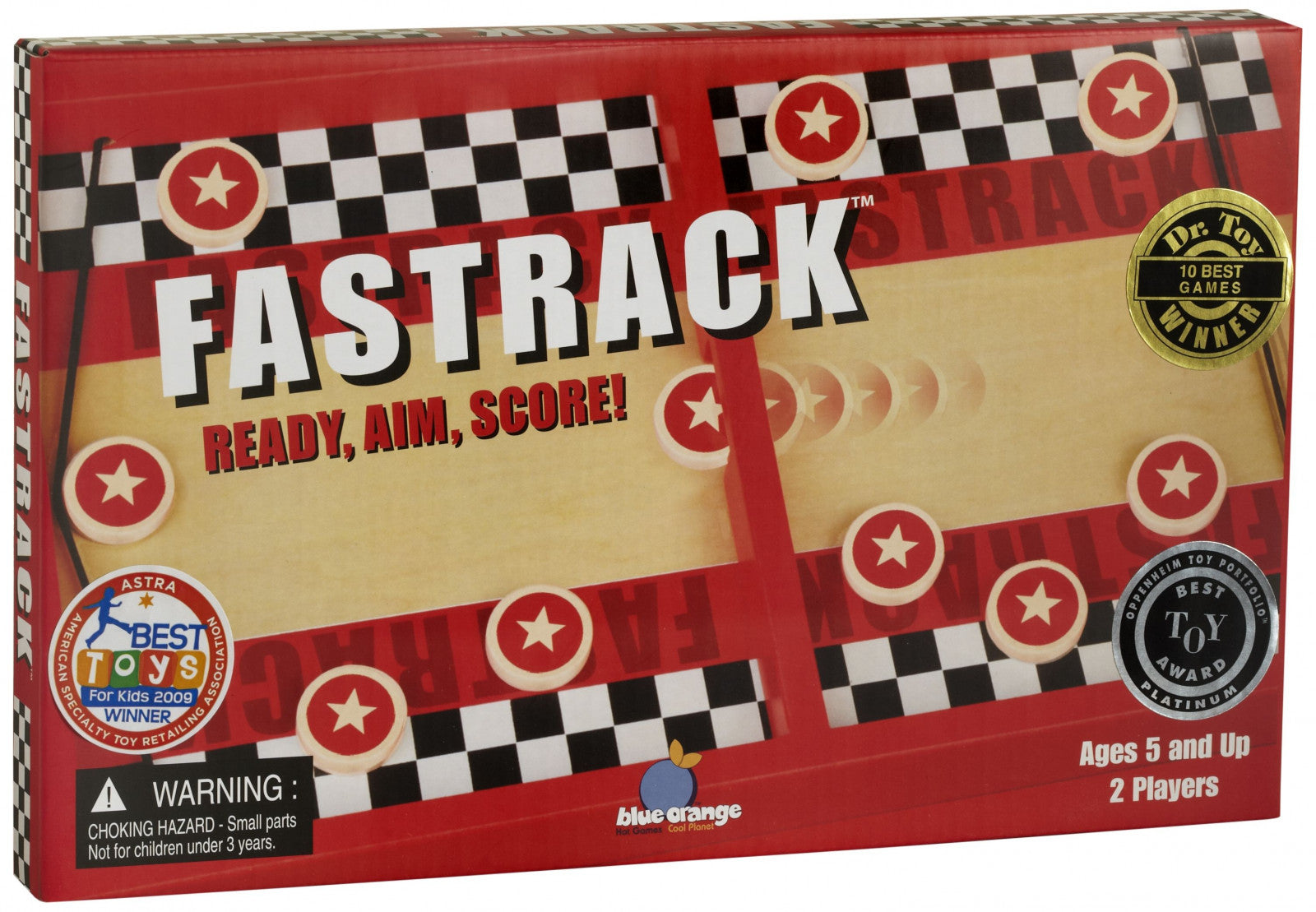 Fastrack Disc Spinning Game - Blue Orange