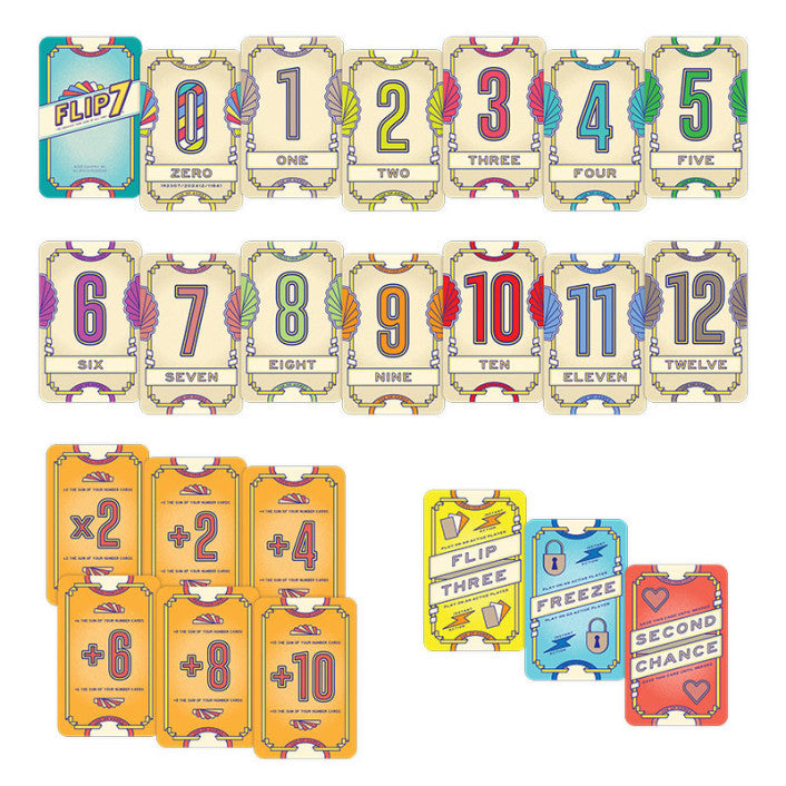 Flip 7 Card Game - the OP Games