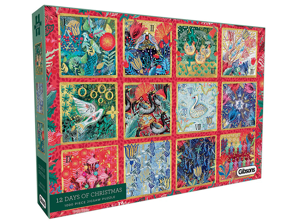 12 Days of Christmas 1000pc Puzzle - Gibsons