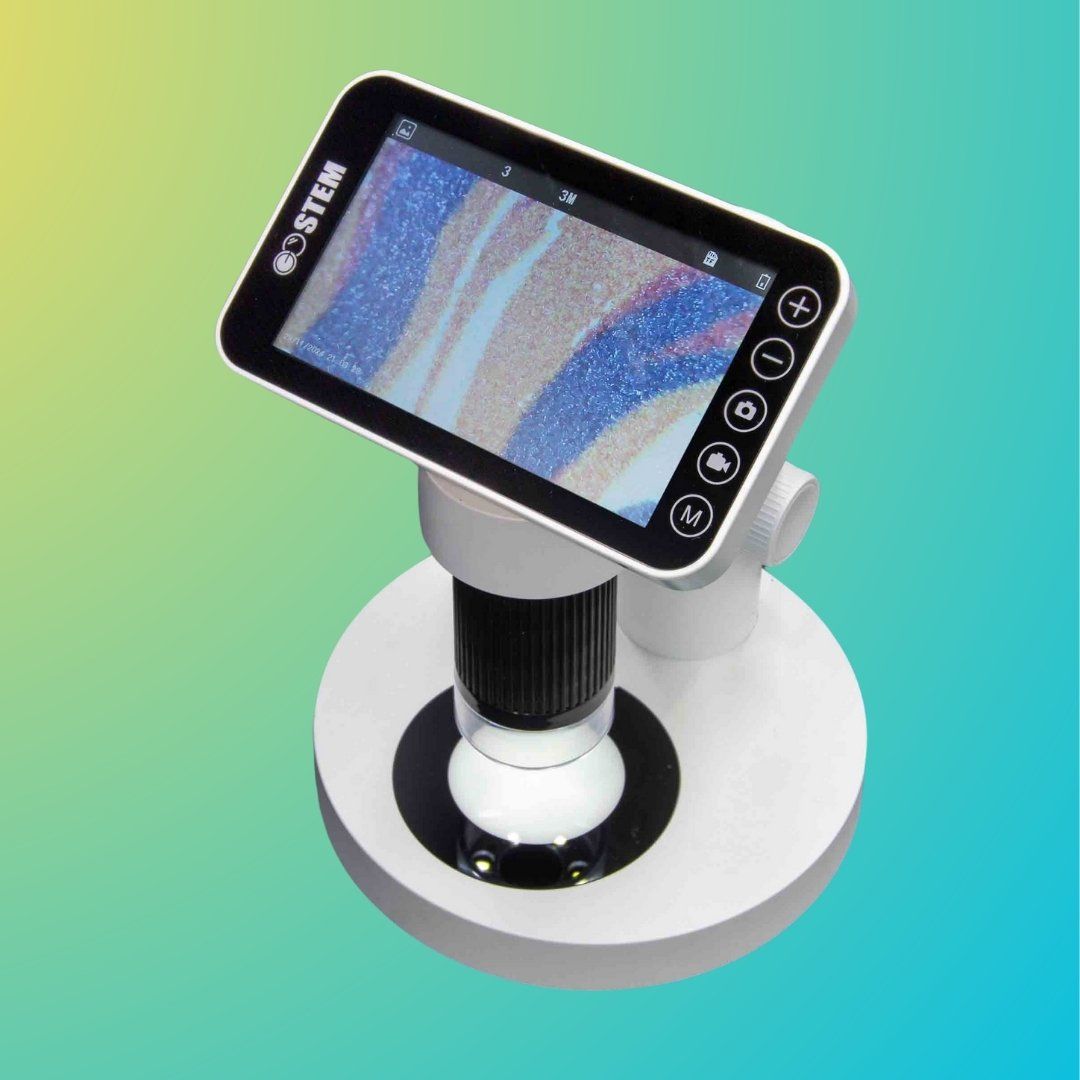 GO STEM 4" LCD Microscope Complete Kit - Saxon