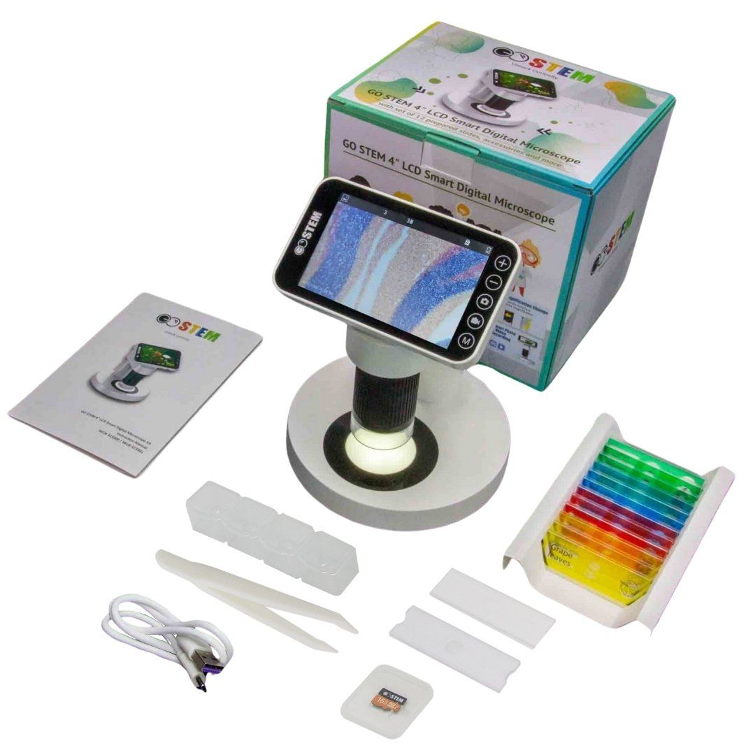 GO STEM 4" LCD Microscope Standard Kit - Saxon