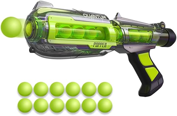 Quantum Popper Blue + 12 soft foam balls - PMG