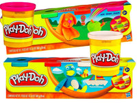 Play-Doh 4 Tub Pack asstd Colours - Hasbro