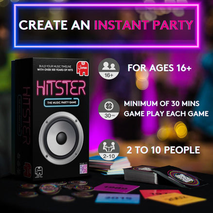 Hitster the Music Party Game - Jumbo