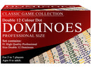 Dominoes Double 12 Colour Dot - Classic Game Collection