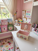 Music Jewel Box Fairy w/ Butterflies Rectangle - Belta Brands
