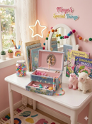 Music Jewel Box Dome w/ paper mirror Swan Lake - Belta Brands
